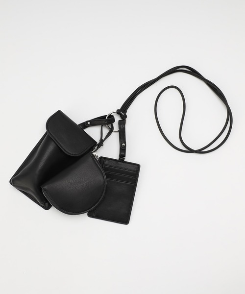 CIAOPANIC（チャオパニック）の「マルチショルダーバッグ（ショルダーバッグ・レディース・ブラック/オレンジ/ブルー・FREE）」の11枚目の写真