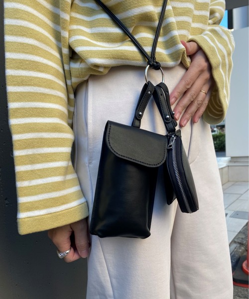 CIAOPANIC（チャオパニック）の「マルチショルダーバッグ（ショルダーバッグ・レディース・ブラック/オレンジ/ブルー・FREE）」の8枚目の写真