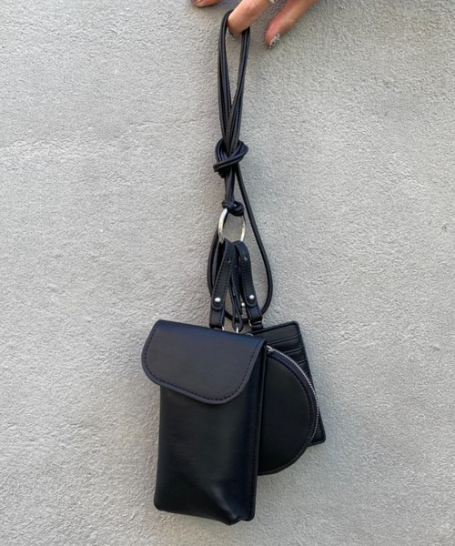 CIAOPANIC（チャオパニック）の「マルチショルダーバッグ（ショルダーバッグ・レディース・ブラック/オレンジ/ブルー・FREE）」の10枚目の写真