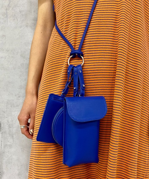 CIAOPANIC（チャオパニック）の「マルチショルダーバッグ（ショルダーバッグ・レディース・ブラック/オレンジ/ブルー・FREE）」の16枚目の写真