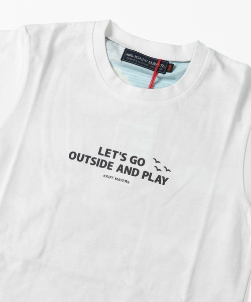 KRIFF MAYER Kid's Collection(クリフメイヤーキッズコレクション)の「親子総柄転写PT半袖T(Tシャツ/カットソー・キッズ・グリーン/オフホワイト/チャコール・140/150/120/170/160/130)」の17枚目の写真