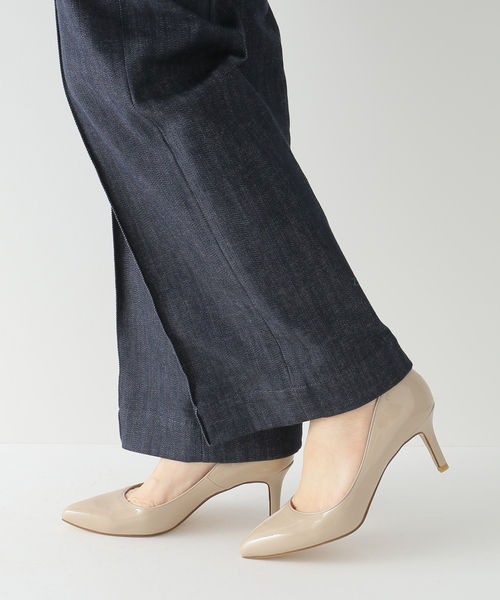LE TALON（ルタロン）の「7cmポインテッドエナメルプレーンパンプス