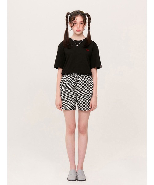 KIRSH(キルシー)の「KIRSH TONE ON TONE CHERRY CHECK PATTERN PANTS KH/チェリーパターンショートパンツ(その他パンツ・レディース・ブラック/イエロー/グリーン・SMALL/MEDIUM)」の19枚目の写真