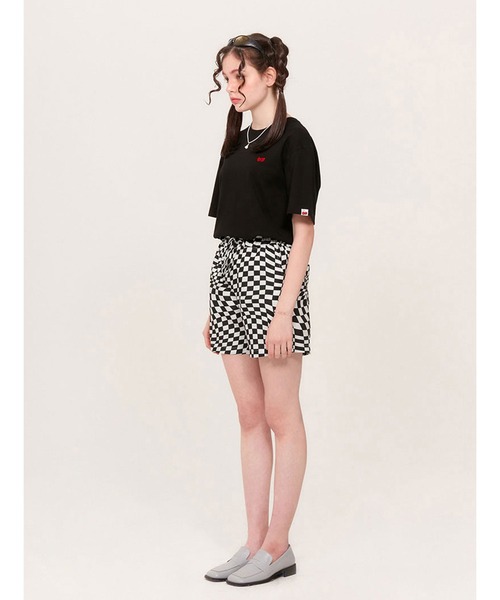 KIRSH(キルシー)の「KIRSH TONE ON TONE CHERRY CHECK PATTERN PANTS KH/チェリーパターンショートパンツ(その他パンツ・レディース・ブラック/イエロー/グリーン・SMALL/MEDIUM)」の20枚目の写真
