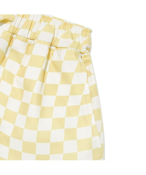 KIRSH(キルシー)の「KIRSH TONE ON TONE CHERRY CHECK PATTERN PANTS KH/チェリーパターンショートパンツ(その他パンツ・レディース・ブラック/イエロー/グリーン・SMALL/MEDIUM)」の11枚目の写真