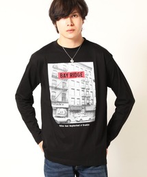 フォトプリント ロンT Tシャツ 長袖