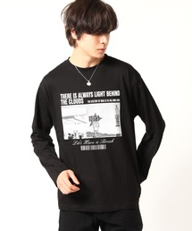 フォトプリント ロンT Tシャツ 長袖