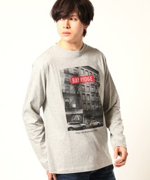 フォトプリント ロンT Tシャツ 長袖
