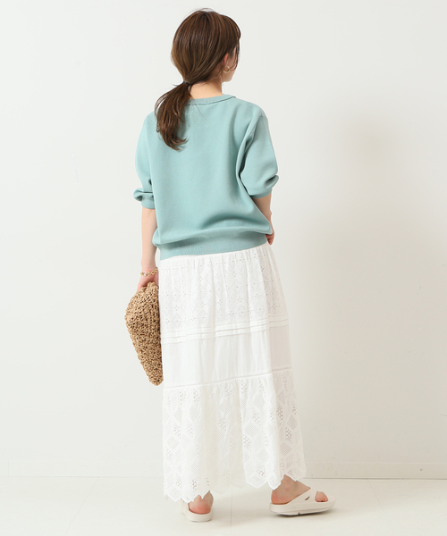 【SLOBE IENA】　LE BETEAUロゴニット SLOBE IENA（スローブイエナ）の「LE BATEAUロゴニット（ニット