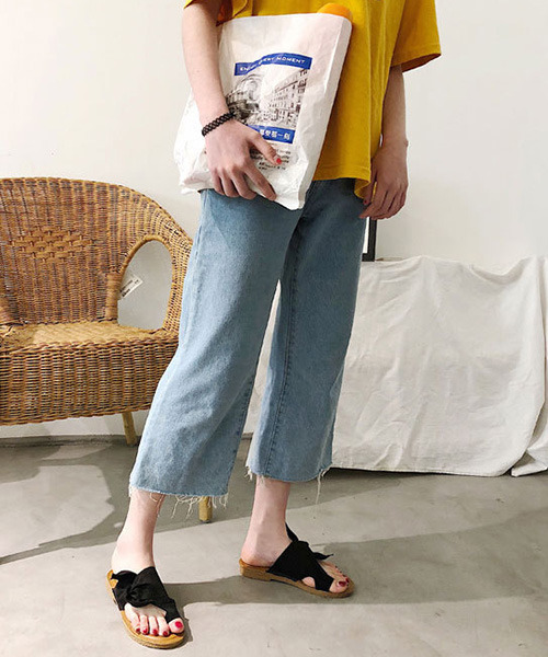 c.u.l（シーユーエル）の「【c.u.l】ツイストリボンサンダル culs25（サンダル・レディース・ブラック/ベージュ・39/40/37/38/36）」の5枚目の写真