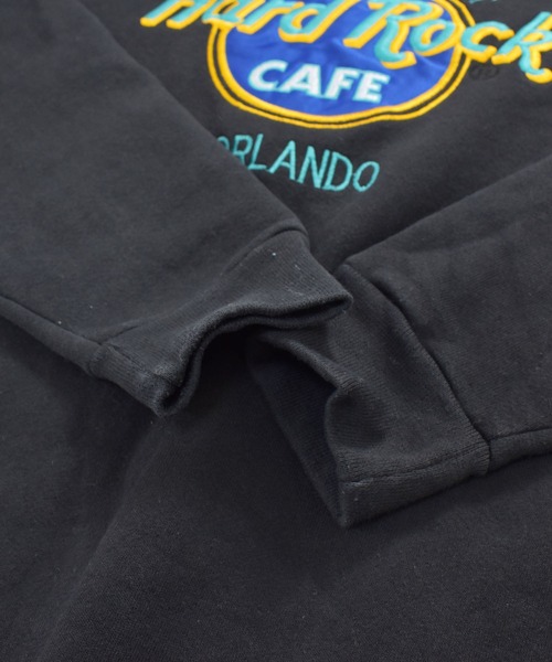 VINTAGE(ヴィンテージ)の「【ヴィンテージ古着】Hard Rock CAFE/ハードロックカフェ ロゴ 刺繍 スウェット USA製(スウェット・メンズ・ブラック・X-LARGE)」の6枚目の写真