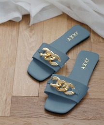 Lamoa | Lamoa/チェーン スクエア サンダル(サンダル)