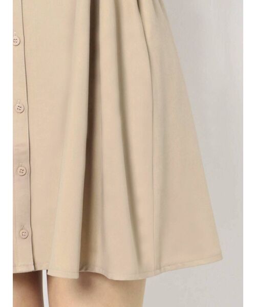 EMODA（エモダ）の「アームショルダーミニワンピース（ワンピース・レディース・ブラック/ベージュ/グレー・FREE）」の15枚目の写真