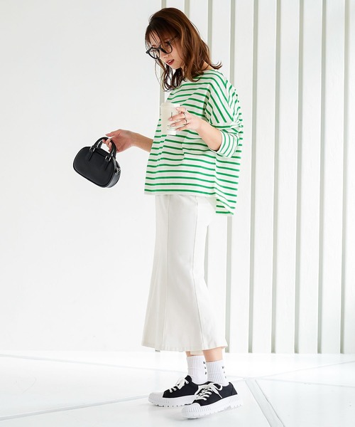 KOBE LETTUCE(コウベレタス)の「厚底タンクソールキャンバススニーカー(スニーカー・レディース・ホワイト/ベージュ/ブラック/アイボリー・LL/M/L/S)」の9枚目の写真