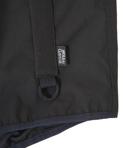 ABU GARCIA（アブ・ガルシア）の「Abu Garcia / アブガルシア：【ONLY ARK】別注 3LAYER STAND ZIP VEST BLACK：ONLYARK-0-2003[NOA]（ベスト・メンズ・ブラック・M/L/XL）」の3枚目の写真