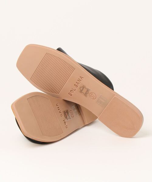 CIAOPANIC（チャオパニック）の「【SOL SANA/ソルサナ】BRETT SLIDEサンダル（サンダル・レディース・ブラック/ベージュ・37/23.5cm/38/24.5cm）」の13枚目の写真