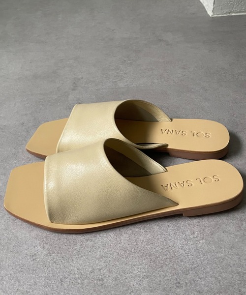 CIAOPANIC（チャオパニック）の「【SOL SANA/ソルサナ】BRETT SLIDEサンダル（サンダル・レディース・ブラック/ベージュ・37/23.5cm/38/24.5cm）」の10枚目の写真