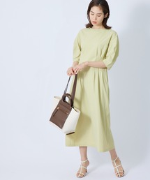 ROPE' | 完全別注【Mizuno】撥水ウェストタックワンピース for ROPE'/22SS(ワンピース)