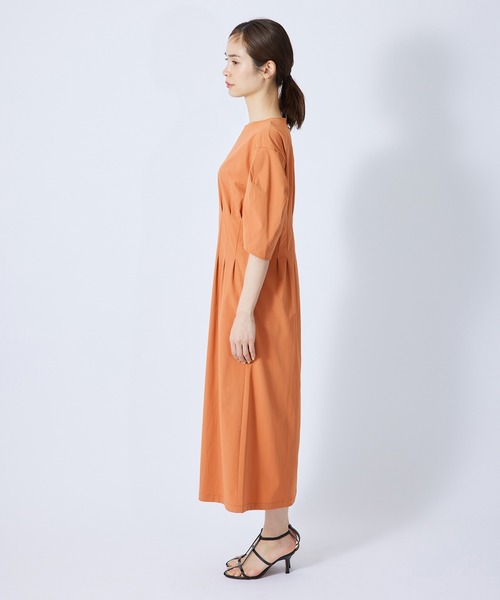 ROPE'（ロペ）の「完全別注【Mizuno】撥水ウェストタックワンピース for ROPE'/22SS（ワンピース・レディース・ブラック/ベージュ系その他/オレンジ系その他4・36/38）」の11枚目の写真