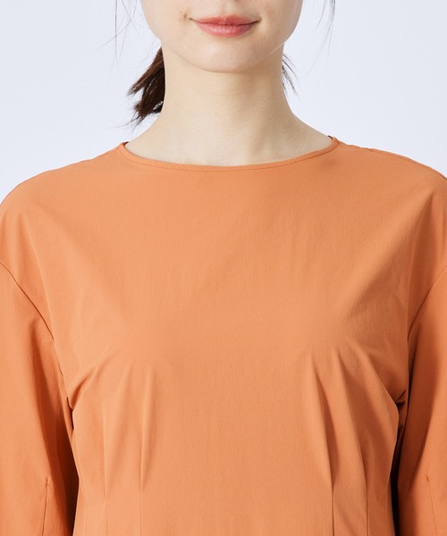 ROPE'（ロペ）の「完全別注【Mizuno】撥水ウェストタックワンピース for ROPE'/22SS（ワンピース・レディース・ブラック/ベージュ系その他/オレンジ系その他4・36/38）」の13枚目の写真