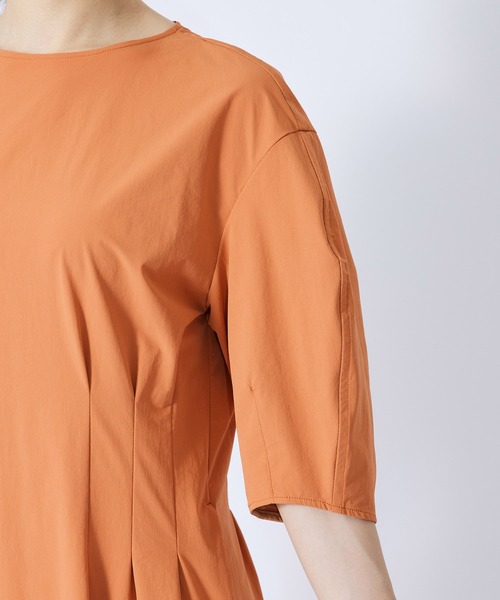 ROPE'（ロペ）の「完全別注【Mizuno】撥水ウェストタックワンピース for ROPE'/22SS（ワンピース・レディース・ブラック/ベージュ系その他/オレンジ系その他4・36/38）」の15枚目の写真