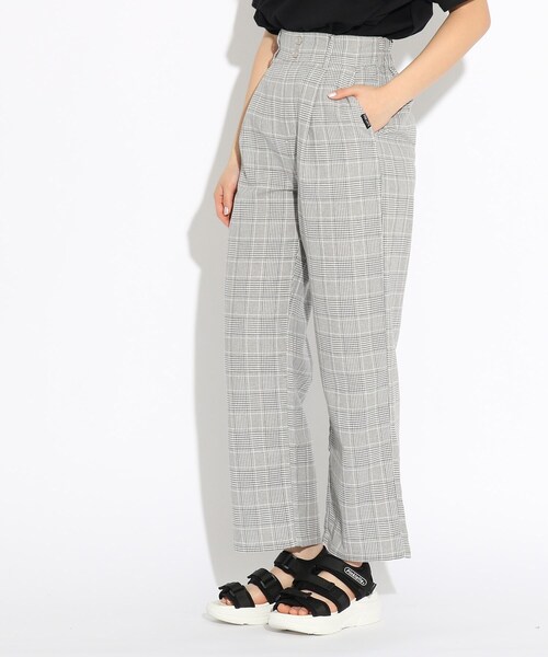 PINK-latte（ピンクラテ）の「◆らくちんイージーワイドパンツ（その他パンツ・キッズ・グレー系1/ネイビー系1/ブルー系3/ブルー系9・15 /14/16）」の2枚目の写真