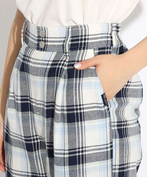 PINK-latte（ピンクラテ）の「◆らくちんイージーワイドパンツ（その他パンツ・キッズ・グレー系1/ネイビー系1/ブルー系3/ブルー系9・15 /14/16）」の8枚目の写真