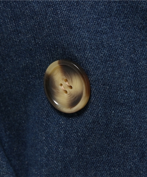OUTLET(アウトレット)の「【WHO'S WHO gallery】MDtrenchcoat(ブルゾン・レディース・ブルー/ネイビー・FREE)」の11枚目の写真
