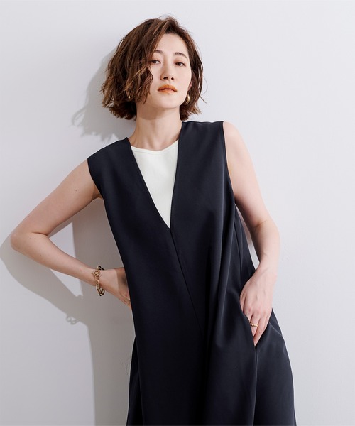 UR'S（ユアーズ）の「ﾘﾌﾞﾀﾝｸﾄｯﾌﾟ（タンクトップ・レディース・ホワイト/ブラック/グレー・S/M/L）」の8枚目の写真