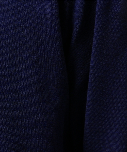 EDIFICE（エディフィス）の「◇16GG Vネックニット（ニット/セーター・メンズ・ネイビー/ホワイト/グリーン/イエロー・46/44/48）」の11枚目の写真