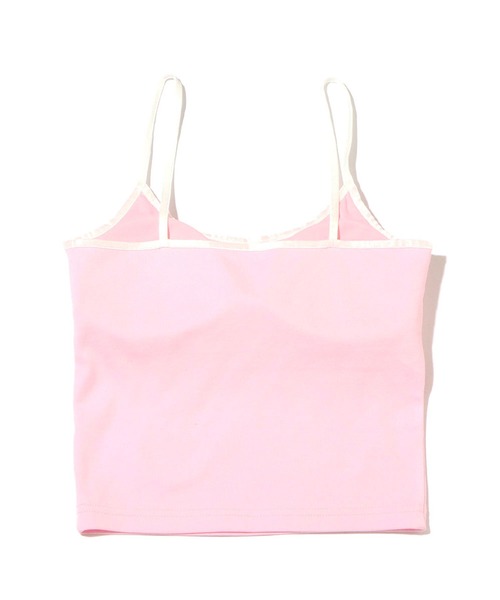 atmos pink（アトモスピンク）の「atmos pink ラインストーン ロゴキャミソール（キャミソール・レディース・ブラック/グリーン/ピンク・S/M）」の8枚目の写真