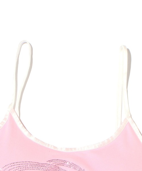 atmos pink（アトモスピンク）の「atmos pink ラインストーン ロゴキャミソール（キャミソール・レディース・ブラック/グリーン/ピンク・S/M）」の15枚目の写真