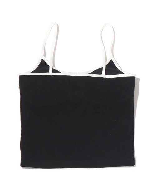 atmos pink（アトモスピンク）の「atmos pink ラインストーン ロゴキャミソール（キャミソール・レディース・ブラック/グリーン/ピンク・S/M）」の6枚目の写真