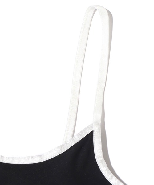 atmos pink（アトモスピンク）の「atmos pink ラインストーン ロゴキャミソール（キャミソール・レディース・ブラック/グリーン/ピンク・S/M）」の10枚目の写真