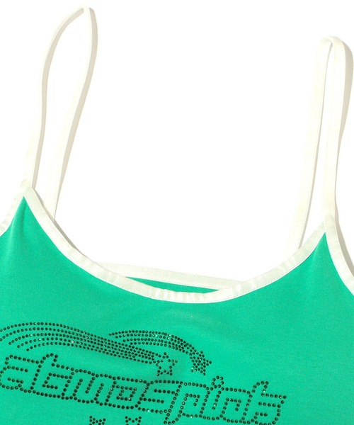 atmos pink（アトモスピンク）の「atmos pink ラインストーン ロゴキャミソール（キャミソール・レディース・ブラック/グリーン/ピンク・S/M）」の18枚目の写真