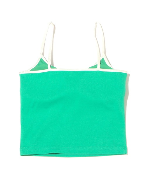 atmos pink（アトモスピンク）の「atmos pink ラインストーン ロゴキャミソール（キャミソール・レディース・ブラック/グリーン/ピンク・S/M）」の16枚目の写真