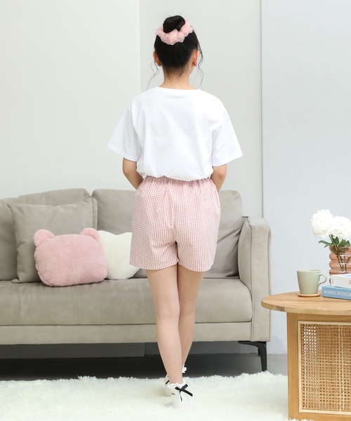 PINKHUNT(ピンクハント)の「PINKHUNT ピントベアルームウェア 7079K(ルームウェア/パジャマ・キッズ・チャコールグレー/ホワイト・S/M/L)」の18枚目の写真