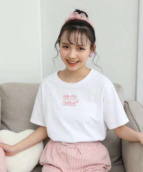PINKHUNT(ピンクハント)の「PINKHUNT ピントベアルームウェア 7079K(ルームウェア/パジャマ・キッズ・チャコールグレー/ホワイト・S/M/L)」の15枚目の写真
