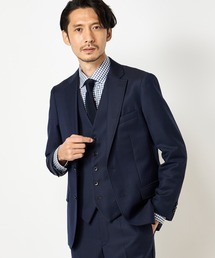 CROWDED CLOSET | メランジドビージャケット/スリーピース対応(スーツジャケット)