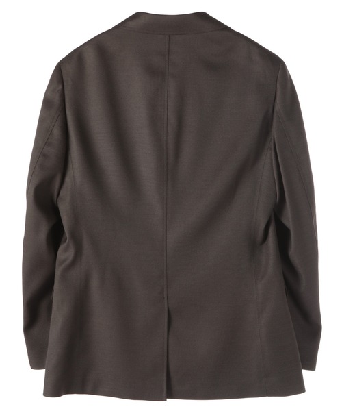 CROWDED CLOSET（クラウデッドクローゼット）の「メランジドビージャケット/スリーピース対応（スーツジャケット・メンズ・ダークブラウン/ネイビー・01/02/03/04）」の12枚目の写真