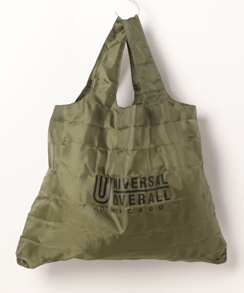UNIVERSAL OVERALL(ユニバーサルオーバーオール)の「UNIVERSAL OVERALL ユニバーサルオーバーオール ヘソ巾着ポーチ(エコバッグ/サブバッグ・レディース・ブラック/オレンジ/ベージュ/オリーブ・FREE)」の11枚目の写真