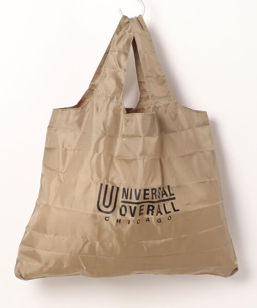 UNIVERSAL OVERALL(ユニバーサルオーバーオール)の「UNIVERSAL OVERALL ユニバーサルオーバーオール ヘソ巾着ポーチ(エコバッグ/サブバッグ・レディース・ブラック/オレンジ/ベージュ/オリーブ・FREE)」の10枚目の写真