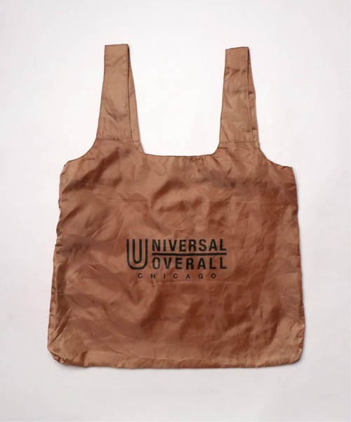UNIVERSAL OVERALL(ユニバーサルオーバーオール)の「UNIVERSAL OVERALL ユニバーサルオーバーオール ヘソ巾着ポーチ(エコバッグ/サブバッグ・レディース・ブラック/オレンジ/ベージュ/オリーブ・FREE)」の19枚目の写真