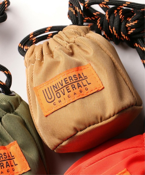 UNIVERSAL OVERALL(ユニバーサルオーバーオール)の「UNIVERSAL OVERALL ユニバーサルオーバーオール ヘソ巾着ポーチ(エコバッグ/サブバッグ・レディース・ブラック/オレンジ/ベージュ/オリーブ・FREE)」の17枚目の写真