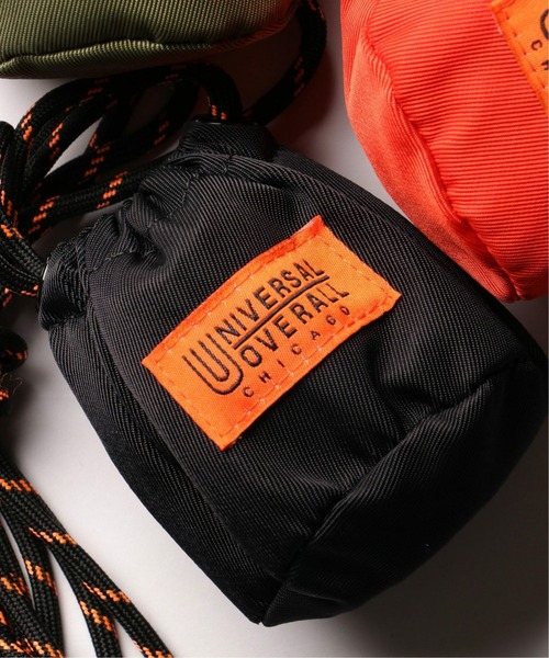 UNIVERSAL OVERALL(ユニバーサルオーバーオール)の「UNIVERSAL OVERALL ユニバーサルオーバーオール ヘソ巾着ポーチ(エコバッグ/サブバッグ・レディース・ブラック/オレンジ/ベージュ/オリーブ・FREE)」の15枚目の写真