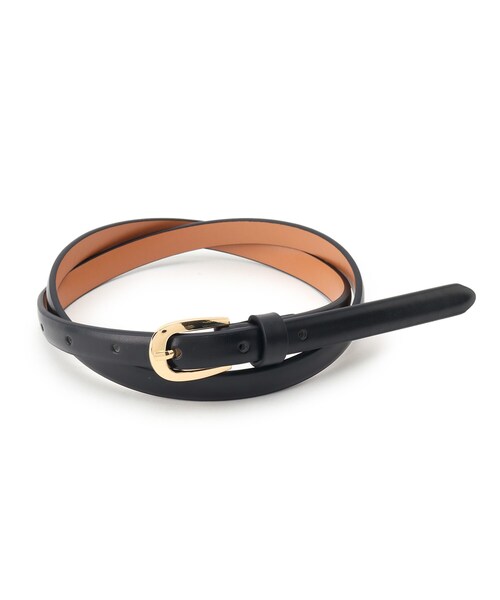 OPAQUE.CLIP(オペークドットクリップ)の「シンプルデイリーベルト(ベルト・レディース・ダークブラウン/ベージュ/ブラック/オフホワイト/シルバー/ボルドー・00)」の2枚目の写真