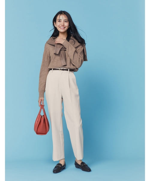 OPAQUE.CLIP(オペークドットクリップ)の「シンプルデイリーベルト(ベルト・レディース・ダークブラウン/ベージュ/ブラック/オフホワイト/シルバー/ボルドー・00)」の7枚目の写真