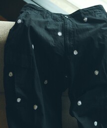 HINSON | HINSON/ヒンソン 6POCKET フラワー PANTS / 6ポケットパンツ / ミリタリーパンツ/ベイカーパンツ/刺繍(カーゴパンツ)