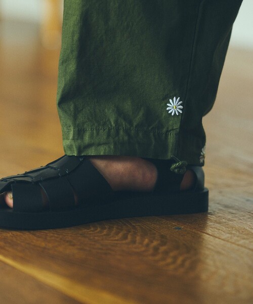 HINSON(ヒンソン)の「HINSON/ヒンソン 6POCKET フラワー PANTS / 6ポケットパンツ / ミリタリーパンツ/ベイカーパンツ/刺繍(カーゴパンツ・メンズ・ブラック/オリーブ・SMALL/MEDIUM/LARGE)」の16枚目の写真