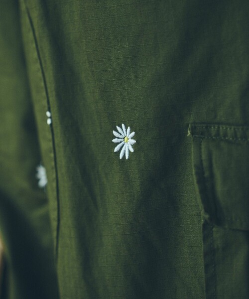 HINSON(ヒンソン)の「HINSON/ヒンソン 6POCKET フラワー PANTS / 6ポケットパンツ / ミリタリーパンツ/ベイカーパンツ/刺繍(カーゴパンツ・メンズ・ブラック/オリーブ・SMALL/MEDIUM/LARGE)」の20枚目の写真